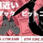 底値は近いが更に下落するナスダック　ビットコイン カルダノ (ADA)  シンボル (XYM)  リップル　イーサリアム　XDC  バイナンスコイン (BNB)  ステラルーメン
