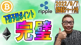【仮想通貨 ﾋﾞｯﾄｺｲﾝBTC ＆ ｱﾙﾄｺｲﾝ 分析】下落予測ポイント完璧に捉えた!!!!