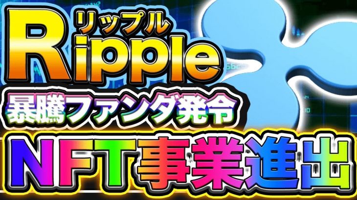 【XRP リップル】Rippleに将来性抜群のNFTファンダ続々登場！投資する価値アリ！？将来性について解説【仮想通貨】