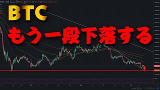 ビットコインはもう一段下落する。