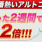 【まだ間に合います】今から買っておけば爆益間違いなし⁉︎個人的にかなり注目しているアルトコインを紹介します。【仮想通貨】