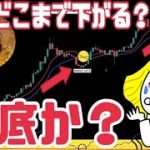 ビットコイン底打ちしてる説？下がるならどこまで下がるのか予測