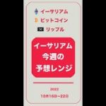 【イーサリアム今週の予想レンジ2022】10月16日〜22日の週間レンジ