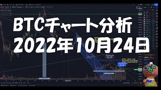 2022年10月24日ビットコイン相場分析
