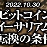 ビットコイン・イーサリアム転換の条件［2022/10/30］【仮想通貨・BTC・ETH・FX】※2倍速推奨