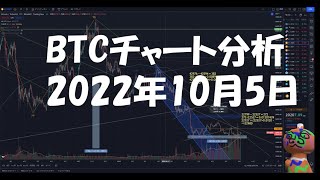 2022年10月5日ビットコイン相場分析