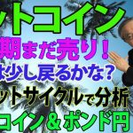 ビットコインは米ドルと逆相関で動いています。米ドルが少し下げそうなので今週は少し戻りそうですが、中長期的には下げるかも。ここからのBTCの値動きをエリオットとサイクルで予測。2022年10月3日