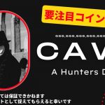 【CAW】今更か!?今だからなのか!?謎の要注目コイン【A Hunters Dream】