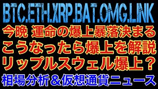 【相場分析】今夜CPI‼️運命の発表で運命を分ける指標を公開‼️ビットコインイーサリアムリップルバットリンクBTC.ETH.XRP.BAT.LINK