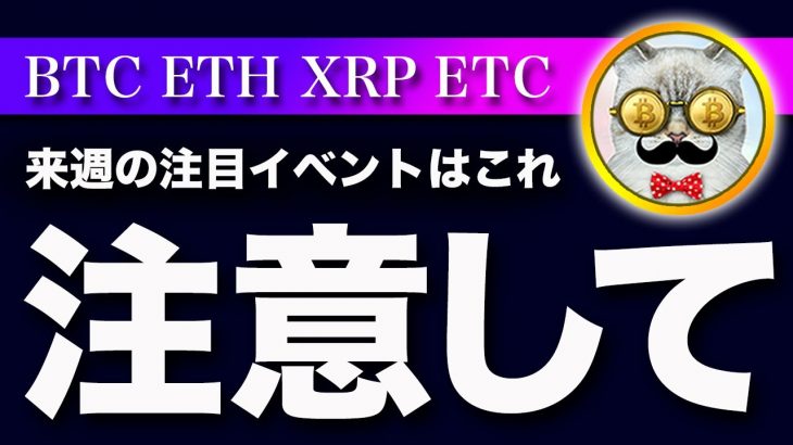 【来週ここ見て！】ビットコイン・GAFAの決算発表！米３QのGDP速報！忙しい１週間になります！【仮想通貨・戦略を先出しで毎日更新】
