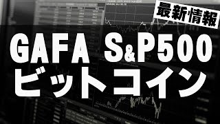 GAFA、S&P500、ビットコイン　最新情報