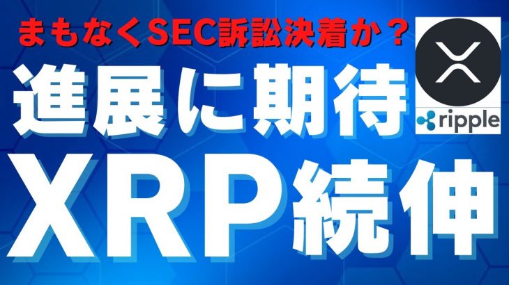【仮想通貨リップル】SEC訴訟決着間近？XRP爆上げ可能性あり！【ビットコイン】【暗号資産】【XRP】