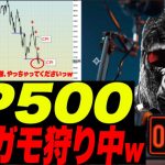 【ブルガモ狩り】SP500・ビットコイン角刈り中w