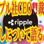 【仮想通貨リップルXRP情報局】リップル社CEO！！裁判の見通しについて語る！！♪───Ｏ（≧∇≦）Ｏ────♪