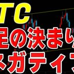 【仮想通貨ビットコイン】週末はレンジも目先は下目線