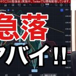 【11/10】米国株、ビットコイン急落！！WTI原油急落でエネルギー株が大幅安。仮想通貨関連銘柄も弱い。CPI前にNASDAQ大幅安でキツイのに日本株、日経平均は強い。上がれ‼️