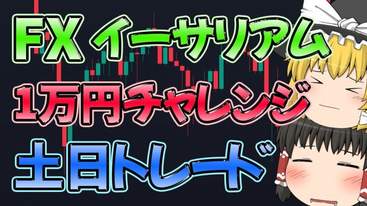 【イーサリアムFX】土日だから仮想通貨トレードしてみた。