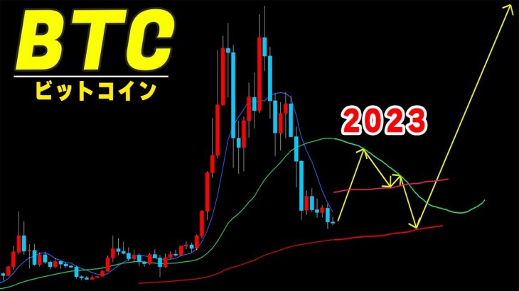 【仮想通貨ビットコイン】来年以降の次のバブルまでの値動きを描きました