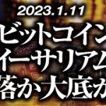 ビットコイン・イーサリアム続落か大底か！？［2023/1/11］【仮想通貨・BTC・ETH・FX】※2倍速推奨
