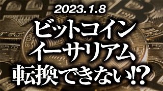 ビットコイン・イーサリアム［2023/1/8］【仮想通貨・BTC・ETH・FX】※2倍速推奨