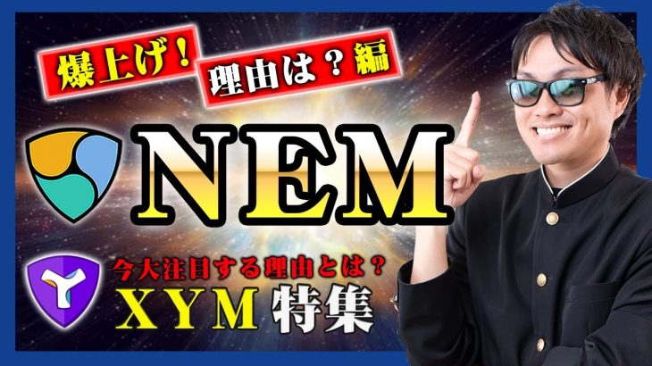 【投資】NEM特集！なぜ爆上げしているのか？独自目線で理由を解説！XEM爆上げの今だからこそ大注目したい後継チェーンSymbolの仮想通貨XYMの今をわかりやすく解説！