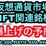 【仮想通貨市場】NFT関連銘柄に爆上げの予兆！期待の銘柄を解説＜ETH・BTC・SOL・MATIC・ADA・AVAX・XTZ＞　2023.6.1