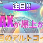 【BTC、ENJ、AVAX】アバランチが爆上がり⁉︎注目のアルトコイン（2023年12月16日相場分析）