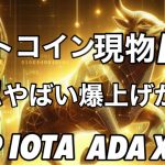 ビットコイン現物ETF承認　やばい爆上げがくる　XRP IOTA XDC カルダノ爆上げ