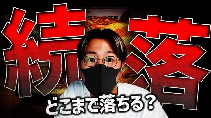 【重要】仮想通貨市場全面安。どこまで落ちるのか？