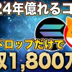 【予言的中！】2024年注目すべきコイン3選！低資金で高利益を狙えるコインとは！【シバイヌ】【ドージ】【イーロンマスク】【SHIB】【DOGE】【CAW】