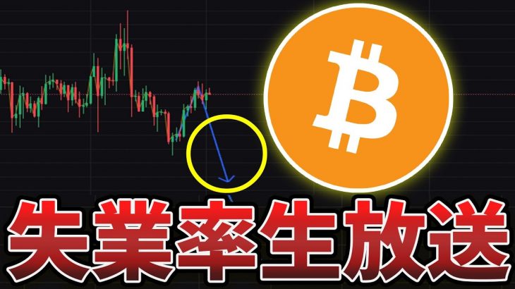 [雇用統計生放送] 仮想通貨暴落？？？