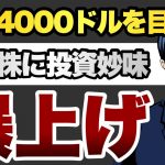 【爆上げ】金は4000ドルを目指す　金鉱株に投資妙味