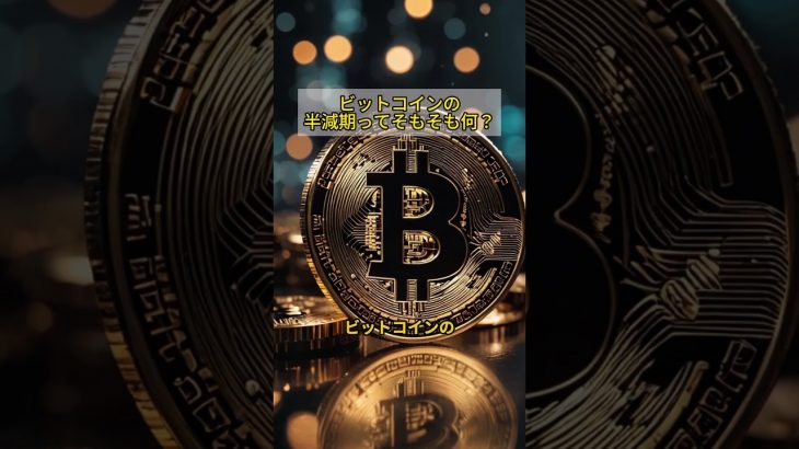 半減期ってそもそもなに？#仮想通貨 #bitcoin #shorts