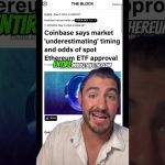 Coinbase VS CNBC Ethereum ETF Predictions! #shorts