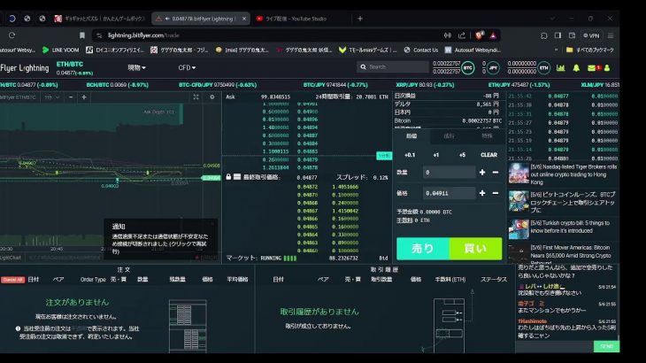 #virtualcurrency  #仮想通貨 #暗号資産 #イーサリアム #Ethereum #Chatroom　2024/05/06 21:21～