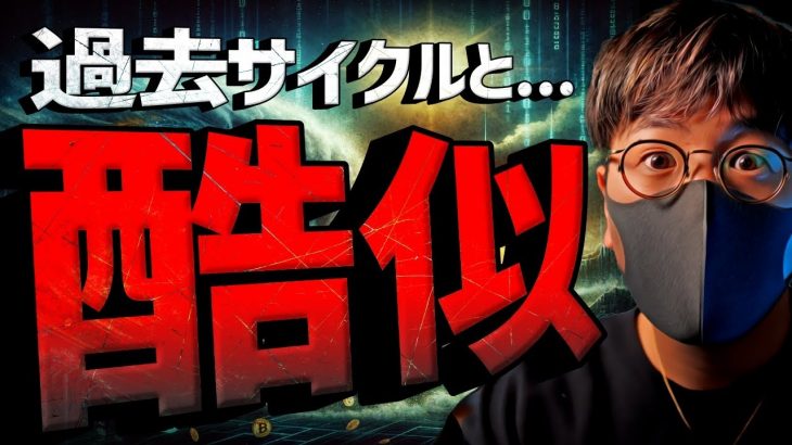 ビットコイン過去相場と酷似！相場天井は2025年○月！？