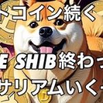 ビットコインはこう動く イーサリアム行くぞ！　DOGE SHIBは着地しました