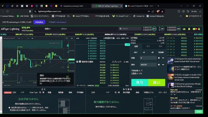 #virtualcurrency
#仮想通貨
#暗号資産
#イーサリアム
#ethereum 
#Chatroom #2024/07/13  #06:58～