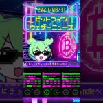 【2024/08/31】 #ビットコイン #btcusd #仮想通貨 #暗号資産 #FX # インジケーター #トレーディングビュー #VOICEVOX:ずんだもん