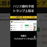 ハリス勝利予想トランプ上回る。米大統領選ビットコインの行方は