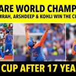 INDIA ARE WORLD CHAMPIONS! | KING KOHLI CALLS IT A DAY, THANKYOU | CONGRATULATIONS TEAM INDIA 🇮🇳