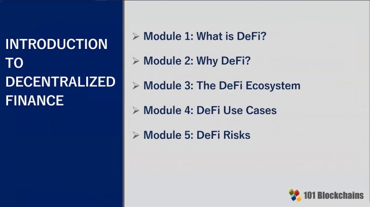 Introduction to DeFi Course | DeFi Training Course | DeFi Intro Course | 101 Blockchains