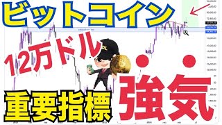 ビットコイン価格目標12万ドル！？重要指標が強気に転じた！？