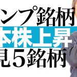 【トランプ関連株5選】米大統領選トランプ勝利で爆上げ必至の日本株5選を解説します｜暗号資産 エネルギー 防衛関連株がトランプ政策で高騰秒読み｜各銘柄の株価チャートを見ながら最適な投資タイミングを図解