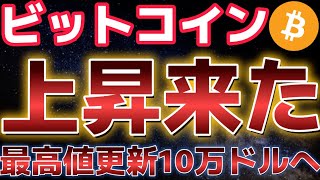 ビットコイン最高値更新！！このまま１０万ドルへ上昇継続か！？エヌビディアの決算に注目！！