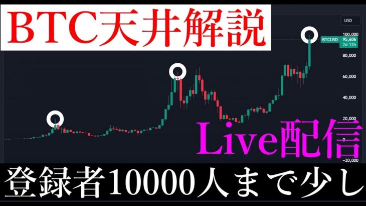 ✅「ビットコインバブル崩壊は近い？！」徹底解説ライブ