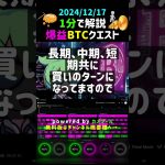 【2024/12/17】 #ビットコイン #btc #コア小売売上高 #仮想通貨 #デイトレ #voicevoxずんだもん