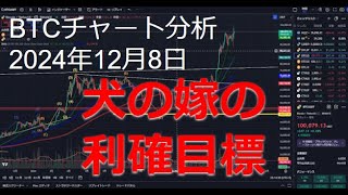 2024年12月8日ビットコイン相場分析