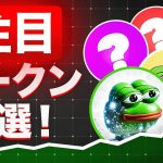 1月に注目のミームコイン5選！！早めにチェックして爆上げを狙え！