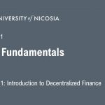 DeFi – Session 1: Intro to DeFi, DeFi Fundamentals